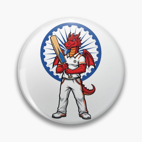 Item preview, Indian Cricket Dragon Mascot designed and sold by k3rstman1.
