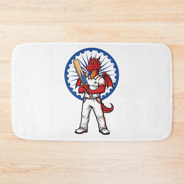 Item preview, Indian Cricket Dragon Mascot designed and sold by k3rstman1.