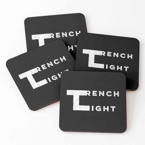 Item preview, Trench Light Logo (White) designed and sold by TrenchLight.