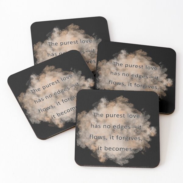 Item preview, The purest love has no edges—it flows, it forgives, it becomes. designed and sold by vagar.
