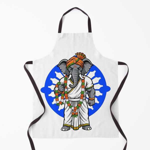 Item preview, Indian Elephant Ganesha Ashoka Chakra designed and sold by k3rstman1.