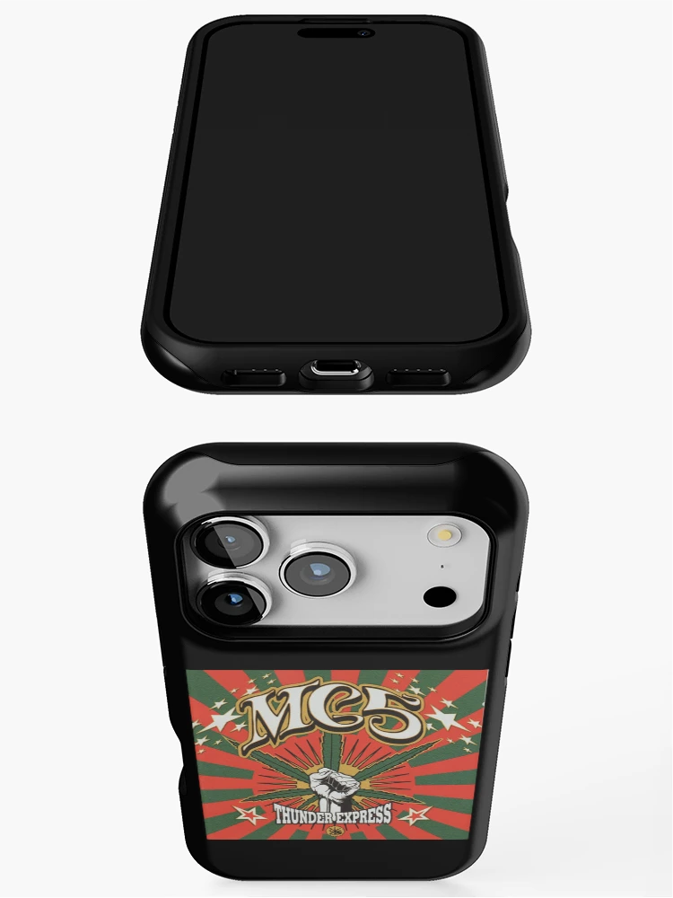 Aperçu 3 sur 4. Coque iPhone avec l'œuvre Bande MC5 créée et vendue par BrodieBouges.