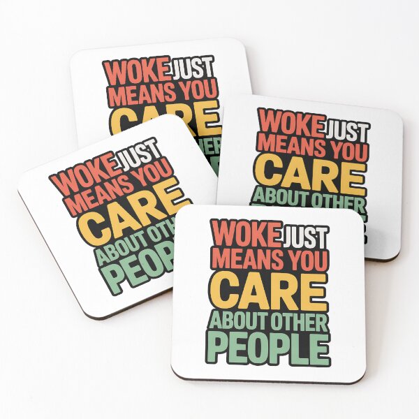 Item preview, Woke just means you care about other People -  NO KINGs designed and sold by BakeryDozen.