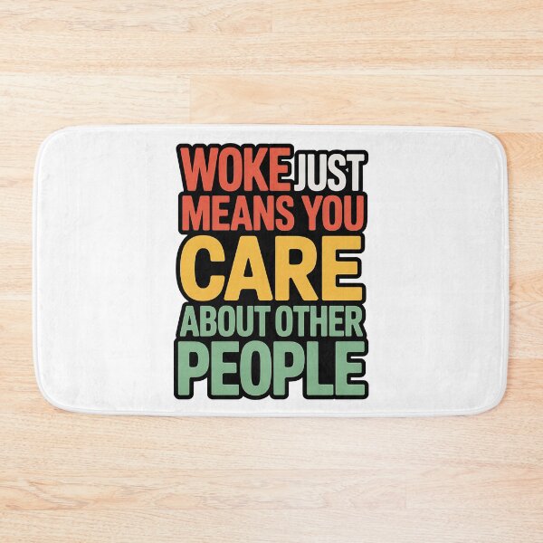 Item preview, Woke just means you care about other People -  NO KINGs designed and sold by BakeryDozen.
