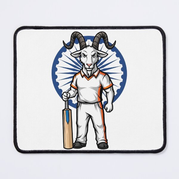 Item preview, Indian Cricket Goat Mascot Sports designed and sold by k3rstman1.