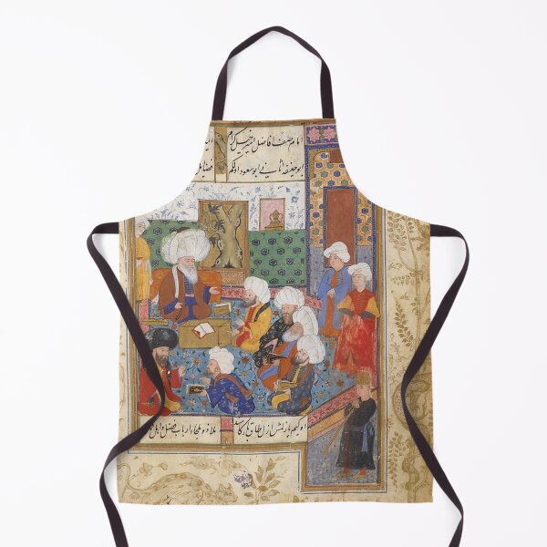 Item preview, "The Great Abu Sa'ud Teaching Law", Folio from a Divan of Mahmud `Abd-al Baqi designed and sold by AnimaliaStar.