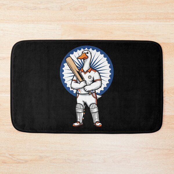 Item preview, Indian Cricket Goose Batsman Mascot designed and sold by k3rstman1.