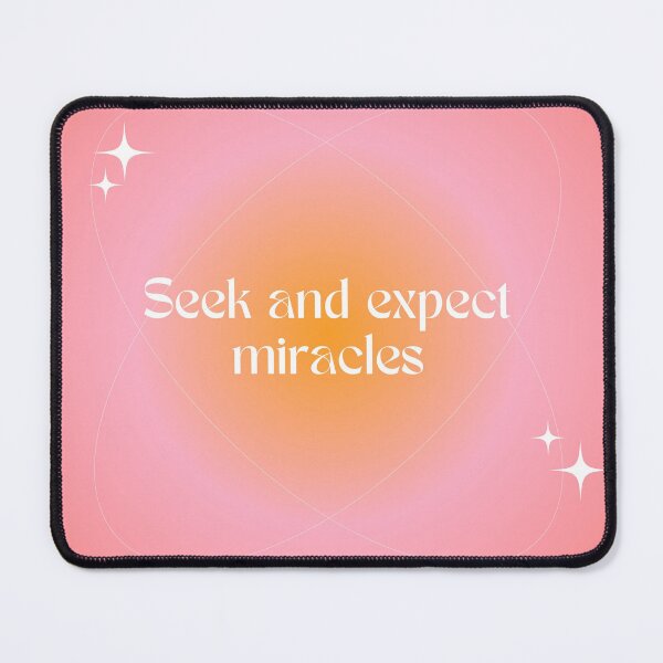 Item preview, Seek And Expect Miracles designed and sold by peachmoonbeam.