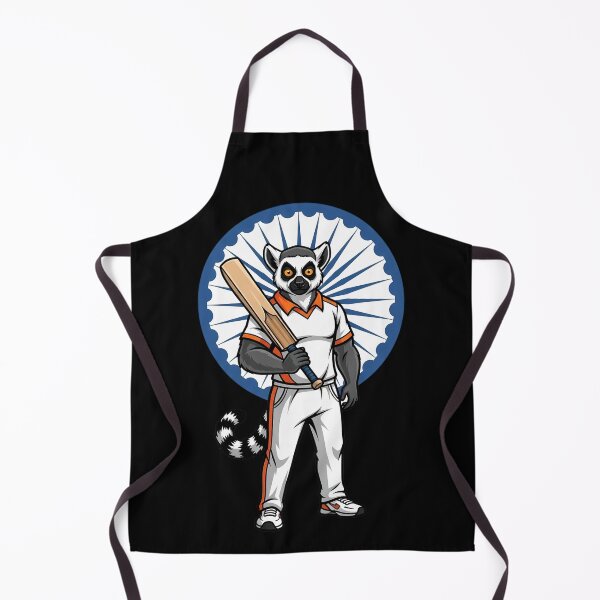 Item preview, Indian Lemur Cricket Mascot Sports Fan designed and sold by k3rstman1.