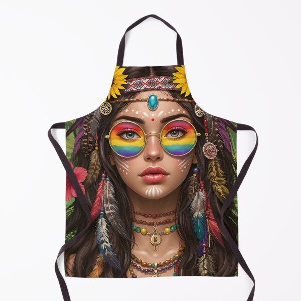 Item preview, Rainbow Hippie Queen designed and sold by R-B-Colors.