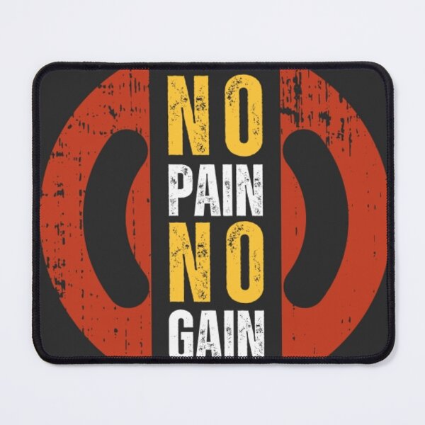 Item preview, No Pain No Gain – Gym Motivation designed and sold by BELEAFCREATIV1.