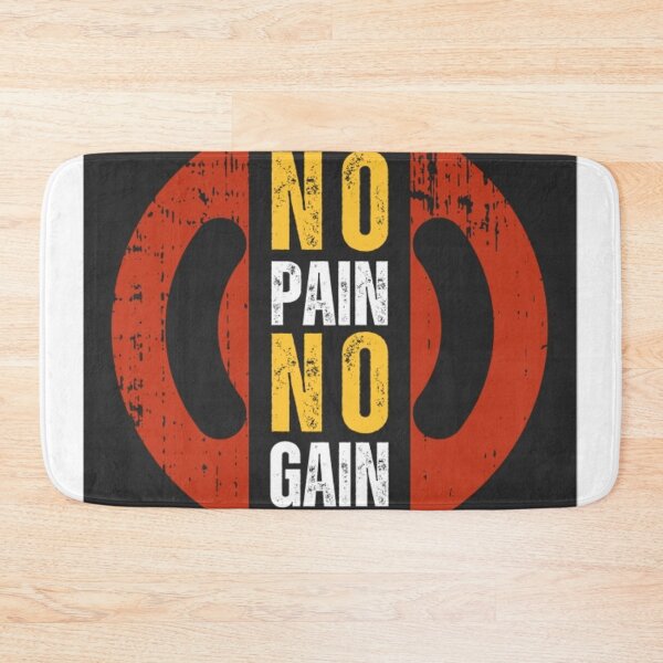 Item preview, No Pain No Gain – Gym Motivation designed and sold by BELEAFCREATIV1.