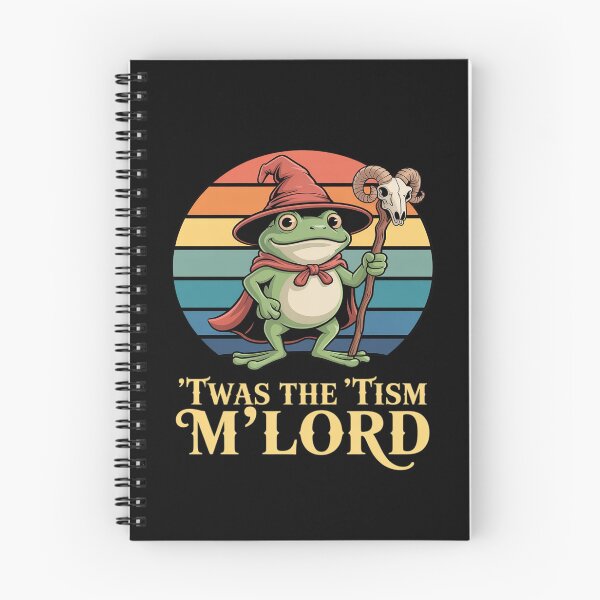 Item preview, Twas The Tism M'Lord Funny Frog Medieval Knight Frog designed and sold by petrichorsworld.