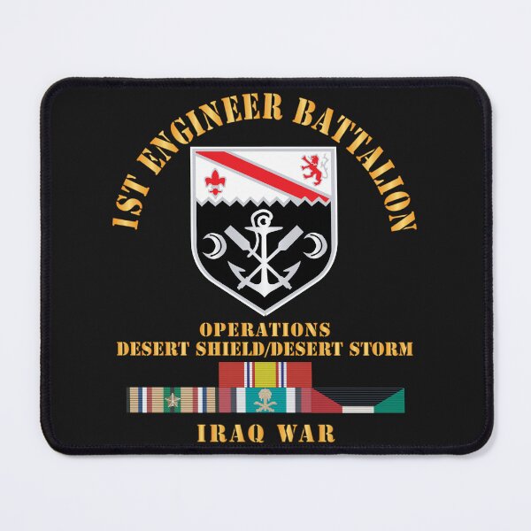 Item preview, Army - 1st Engineer Bn w DS DS Svc Ribbons X 300 designed and sold by Military Insignia Products.