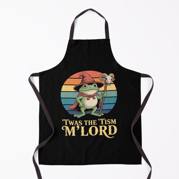 Item preview, Twas The Tism M'Lord Funny Frog Medieval Knight Frog designed and sold by petrichorsworld.