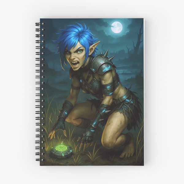Item preview, Goblin Cipher Thorne with a mine   designed and sold by CathryneDelamort.