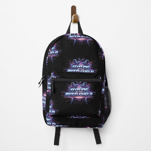 Item preview, The Future Is The Battlefield – Futuristic Cyber Warrior Design designed and sold by Graphic Therapist.