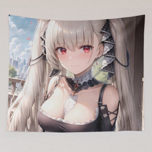 Item preview, Hermosa y formidable chica de anime de Azur Lane con vestido de sirvienta designed and sold by CarlosBender.