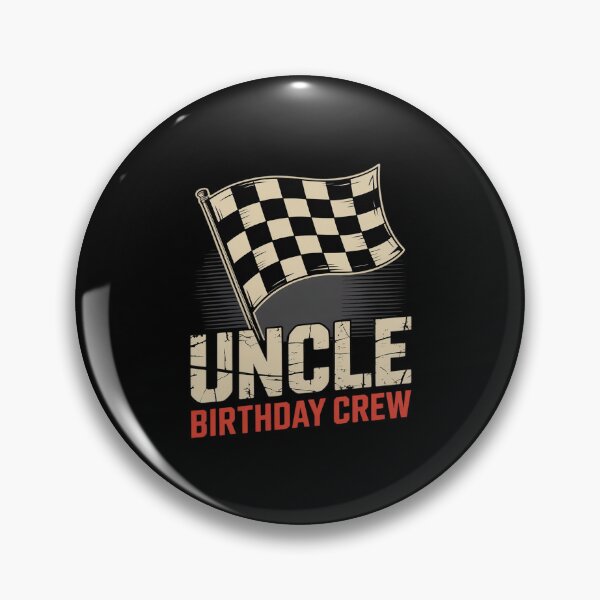 Artikelvorschau, Onkel Geburtstag Crew Racing Flagge Rennauto Geburtstag entworfen und verkauft von petrichorsworld.
