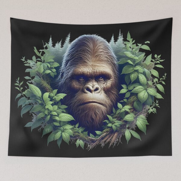 Item preview, Sasquatch: Guardian of the Forest designed and sold by JacquiTaylorArt.