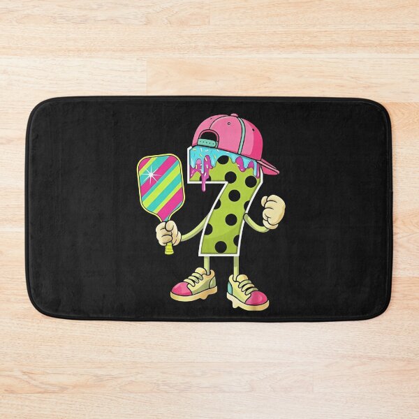 Item preview, Pickleball Birthday Number 7 Character Shirt designed and sold by LarryMBrown.