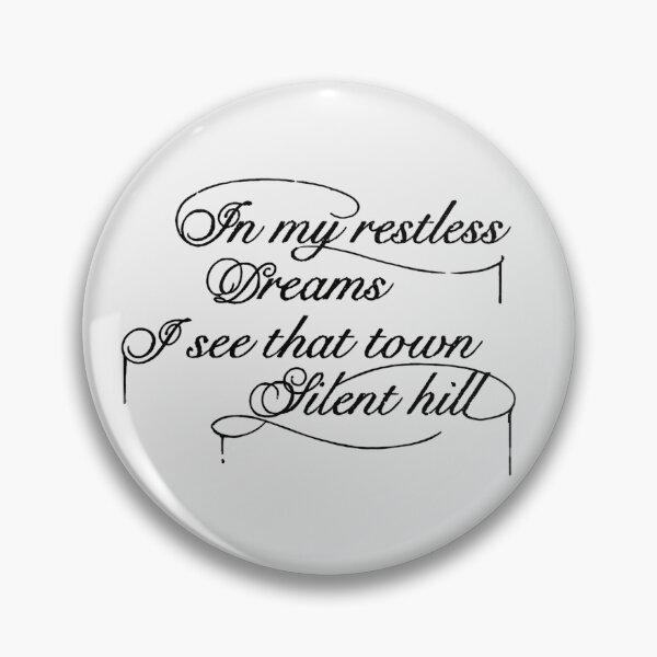 Item preview, In My Restless Dreams I See That Town Silent Hill 2 Mary's Letter designed and sold by cemetery girl.