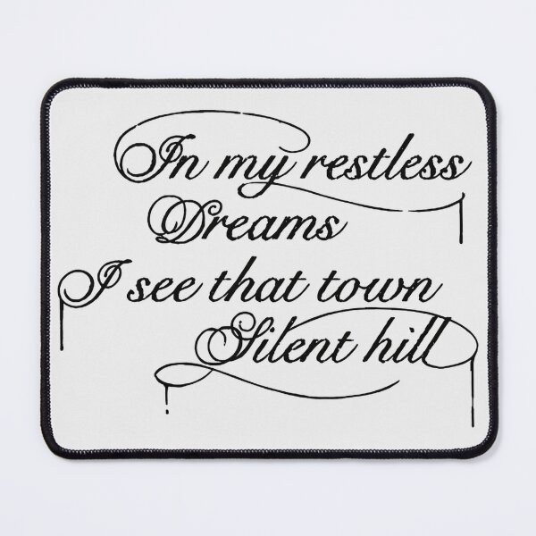 Item preview, In My Restless Dreams I See That Town Silent Hill 2 Mary's Letter designed and sold by cemetery girl.