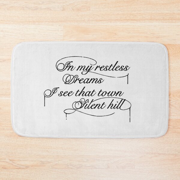Item preview, In My Restless Dreams I See That Town Silent Hill 2 Mary's Letter designed and sold by cemetery girl.