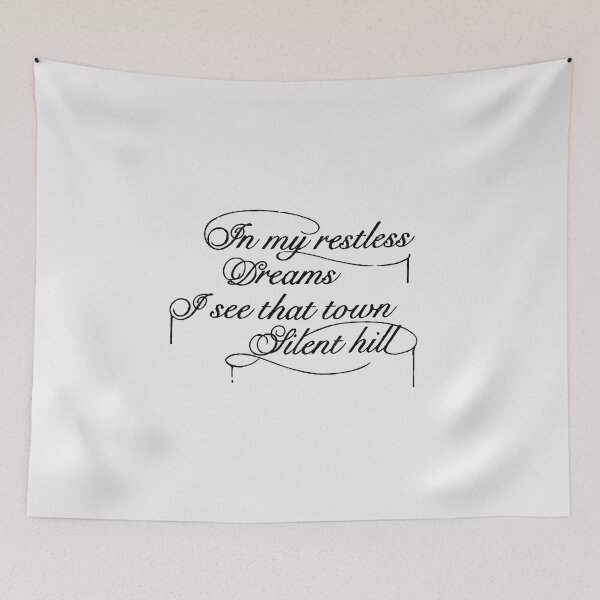 Item preview, In My Restless Dreams I See That Town Silent Hill 2 Mary's Letter designed and sold by cemetery girl.