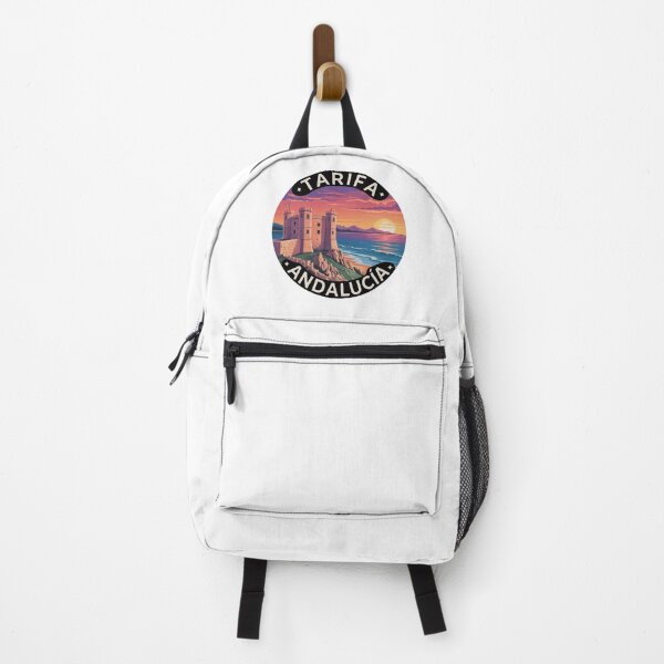 Item preview, Tarifa Andalucía Retro Sunset Castle Coastline designed and sold by CircinusStore.