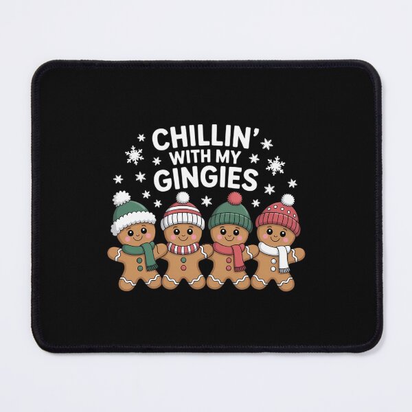 Item preview, Chillin_ with My Gingies Fun Family Holiday Christmas Vibes designed and sold by cosmicncozyS.