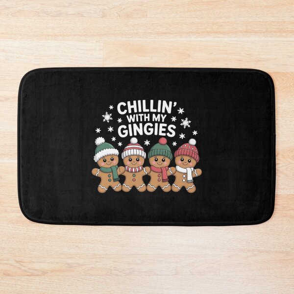 Item preview, Chillin_ with My Gingies Fun Family Holiday Christmas Vibes designed and sold by cosmicncozyS.
