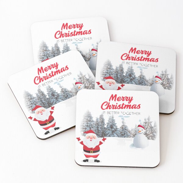 Item preview, Watercolor Santa Claus with forest, snowman, Christmas illustration. Generative AI designed and sold by PWDigitalArt.