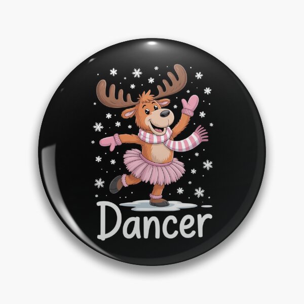 Item preview, Dancer Christmas Dancing Reindeer Cute Deer Dance designed and sold by cosmicncozyS.