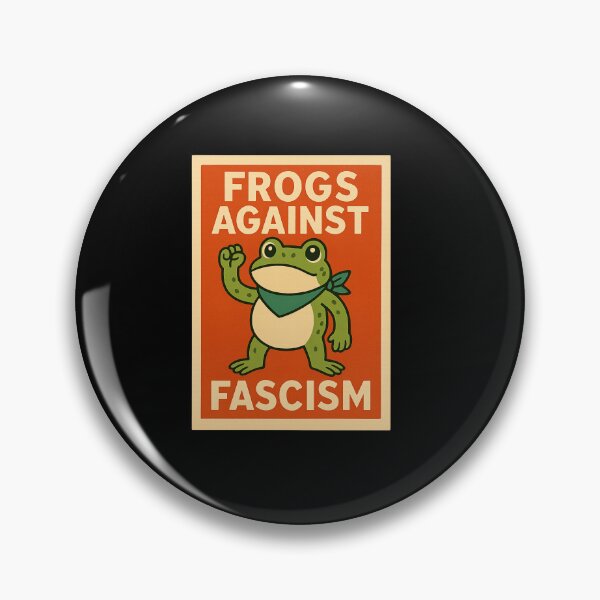 Item preview, Frogs Against Fascism  designed and sold by RobertTree.