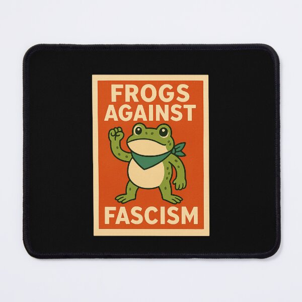 Item preview, Frogs Against Fascism designed and sold by RobertTree.