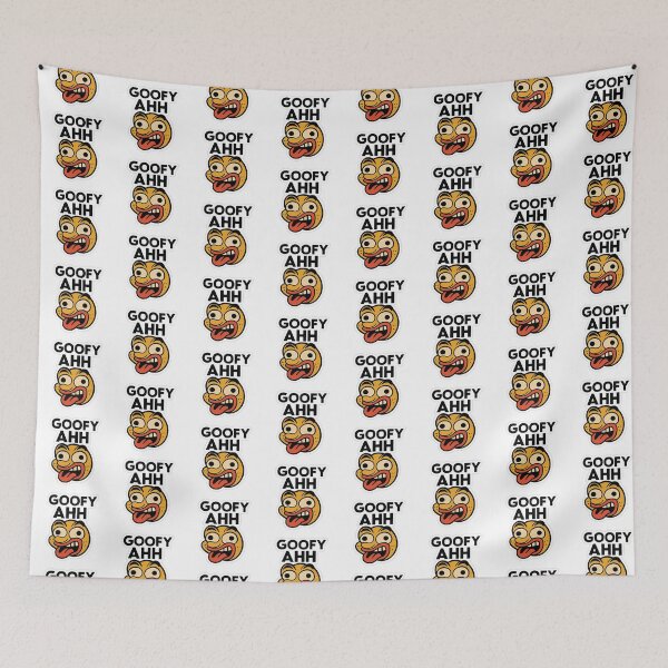 Item preview, Goofy Ahh – Meme Face Sticker designed and sold by TrendyDesign159.