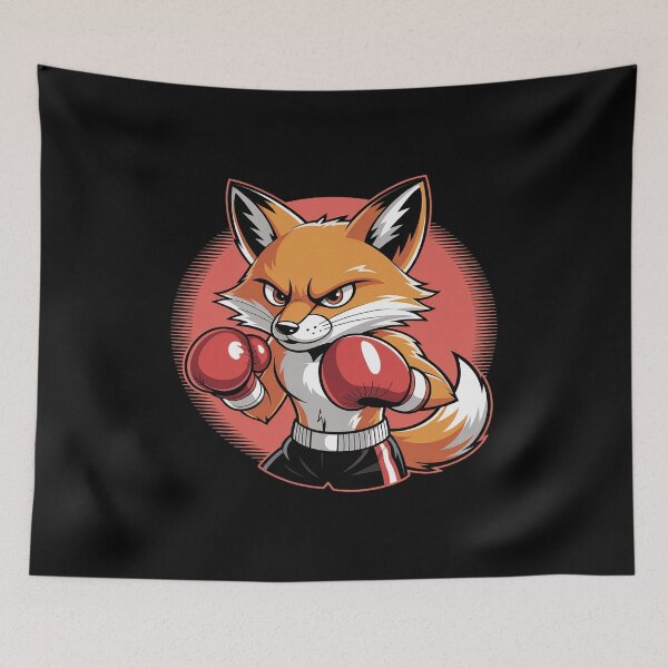 Item preview, Unleash The Fighter Within Fox Boxing designed and sold by petrichorsworld.