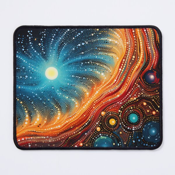Item preview, Aboriginal Inspired Dot Art - Eternity Of Lava designed and sold by GrinGalore.