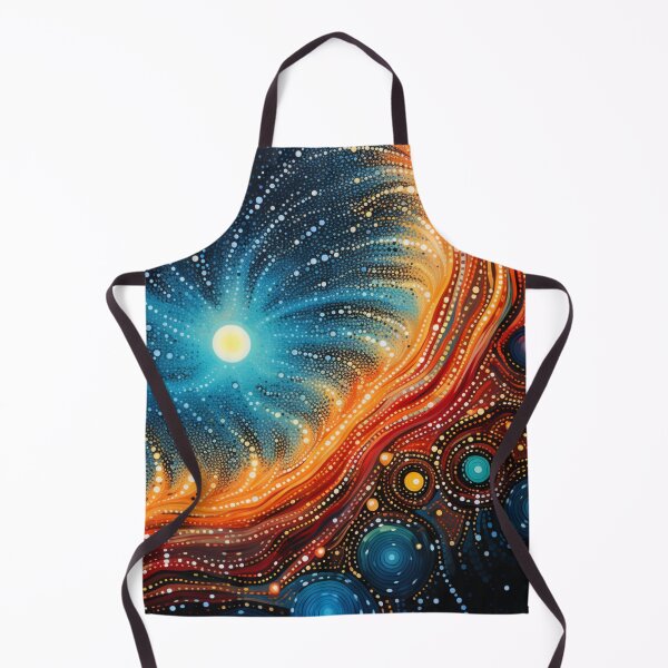 Item preview, Aboriginal Inspired Dot Art - Eternity Of Lava designed and sold by GrinGalore.