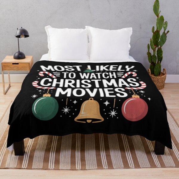 Item preview, Family Matching Xmas Most Likely to Watch Christmas Movies designed and sold by cosmicncozyS.