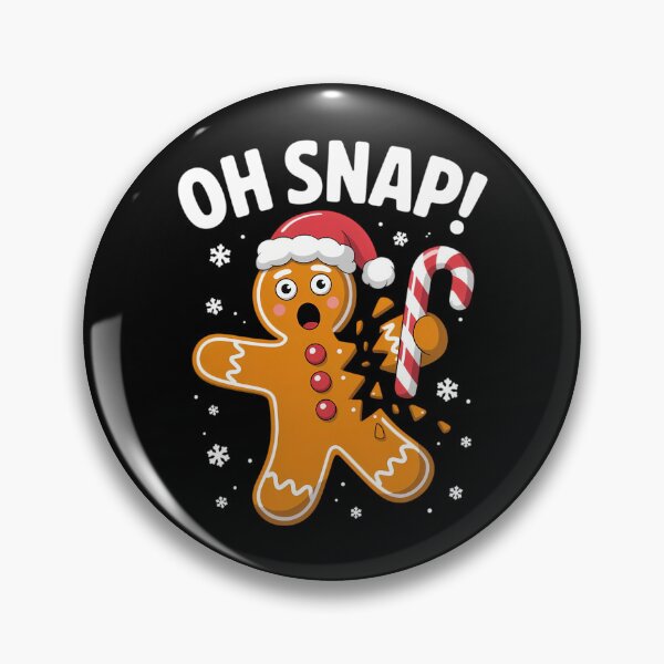 Item preview, Funny Christmas Gingerbread Man Oh Snap Outfit Pajama designed and sold by cosmicncozyS.