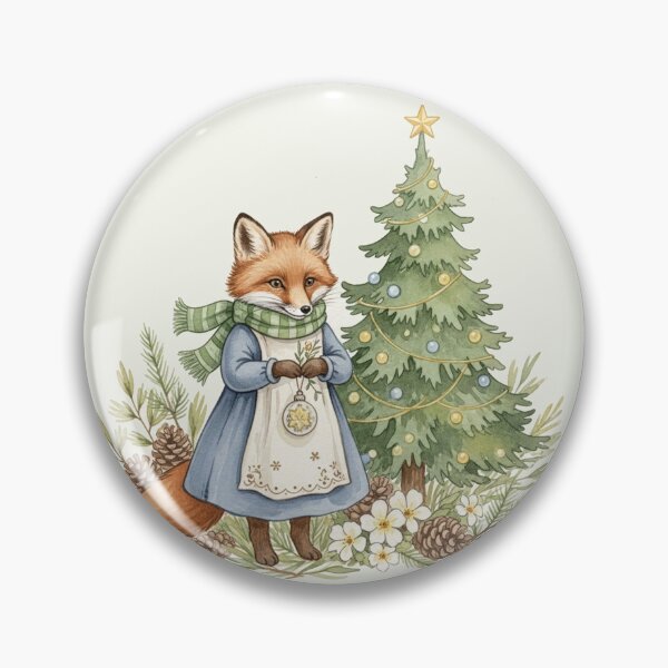 Item preview, Winter Fox and the Christmas Tree designed and sold by Pasteltone.
