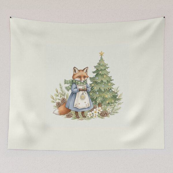 Item preview, Winter Fox and the Christmas Tree designed and sold by Pasteltone.