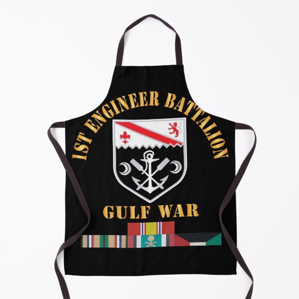 Item preview, Army - 1st Engineer Bn w Gulf War Svc Ribbons X 300 designed and sold by Military Insignia Products.