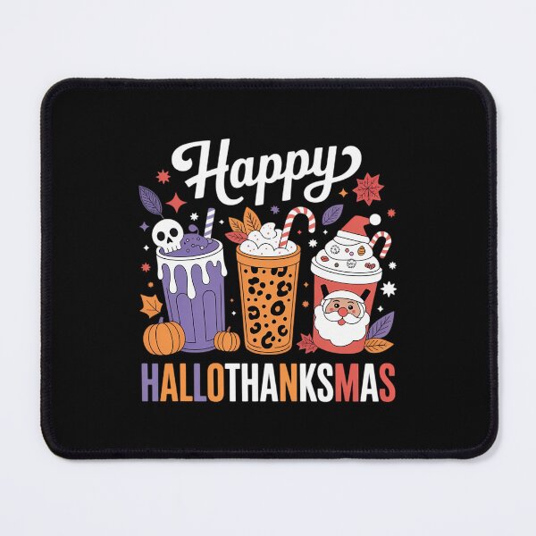 Item preview, Happy HalloThanksMas Halloween Thanksgiving Christmas Coffee designed and sold by cosmicncozyS.