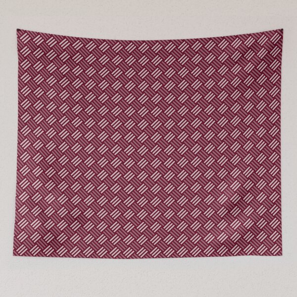 Item preview, Geometric Pattern: Weave: Red designed and sold by Red Wolf.