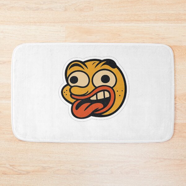 Item preview, Silly Cartoon Face – Meme Reaction Sticker - Funny designed and sold by TrendyDesign159.
