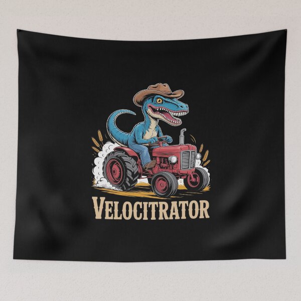 Item preview, Velocitractor Dinosaur Sunset designed and sold by KingsLife1994.