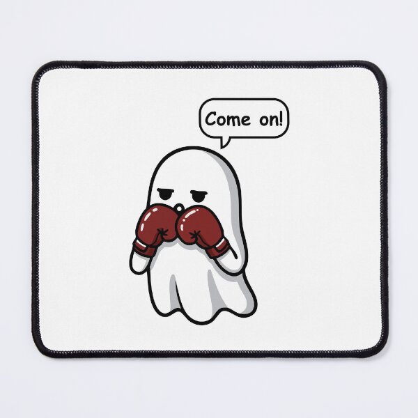 Item preview, Deadpan Minimalist Ghost - Boxing designed and sold by GooseMood.